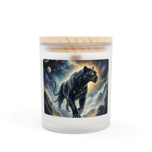 Night Hunter Wooden Wick Candle | 11oz Coconut-Soy | Hippsey Creations
