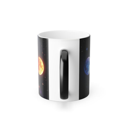 Lunar Phases Color-Changing Mug | Mystical Moon Magic | Hippsey Creations
