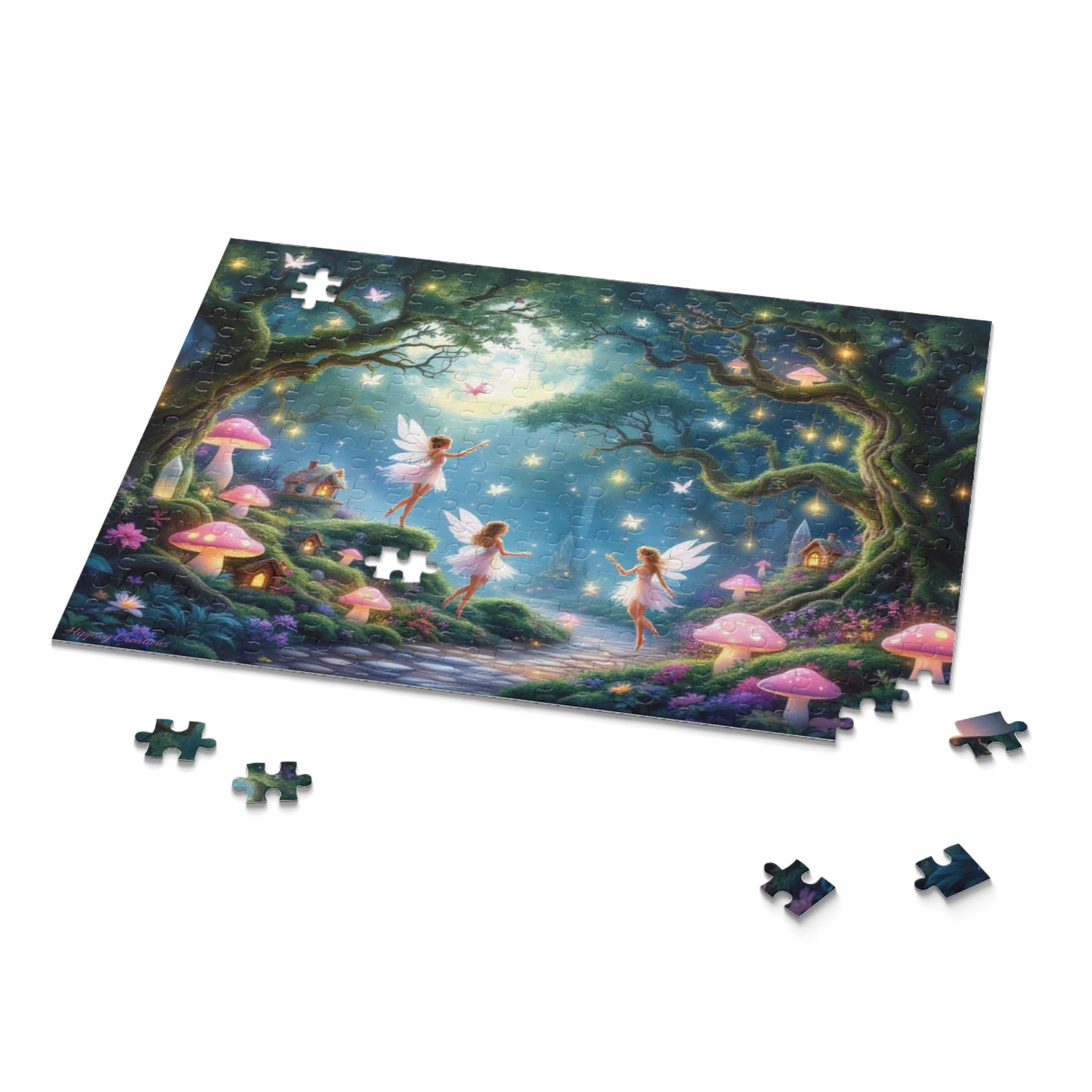 Fairy Garden Puzzle | 120-500 Pieces | Hippsey Creations
