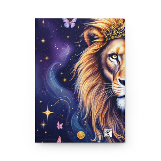 Majestic Lion Journal | 5x8 Hardcover 150 Pages | Hippsey Creations