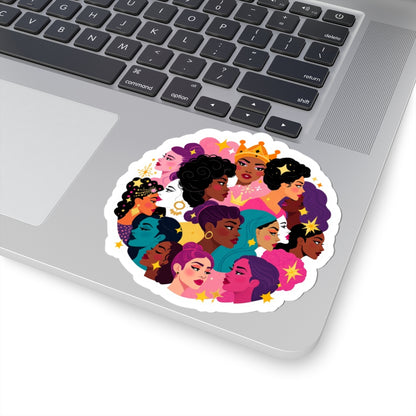 Queens Unite Sticker | Kiss-Cut Design | Hippsey Creations