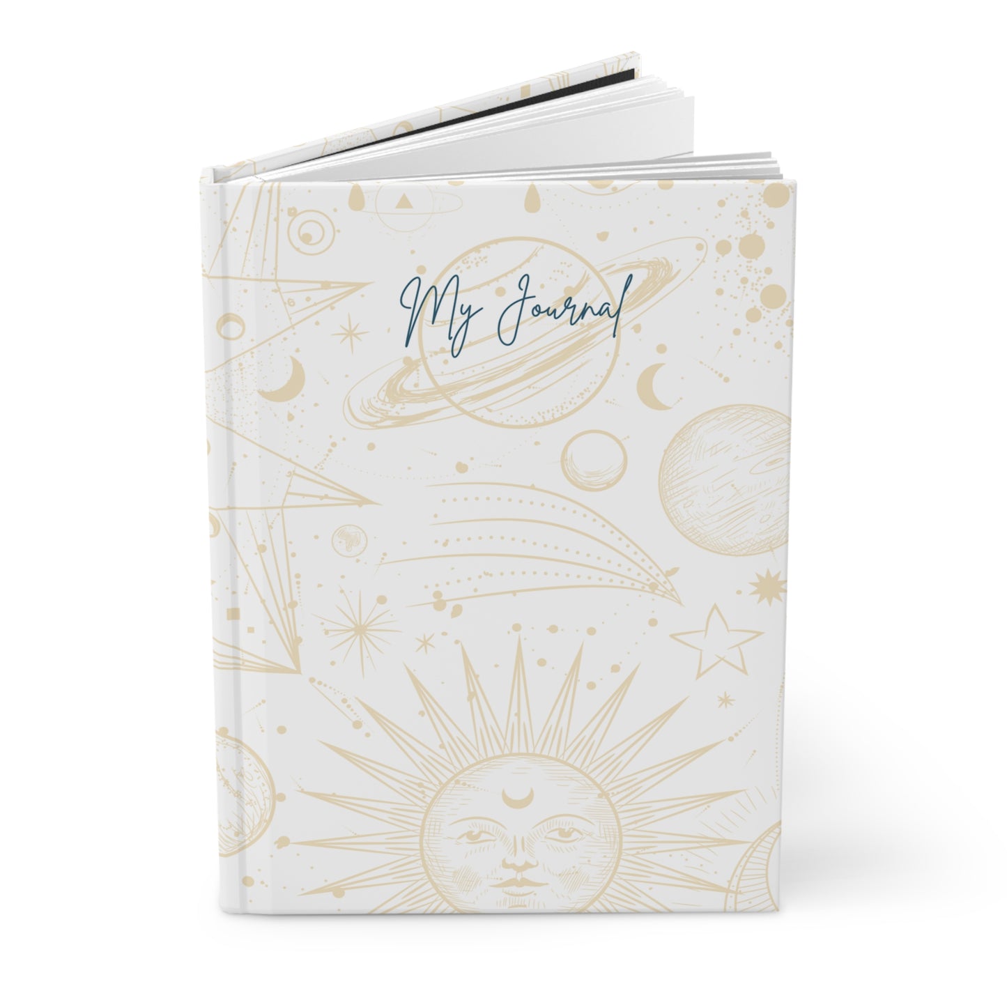 Eclipse Elegance Hardcover Journal - Hippsey Creations