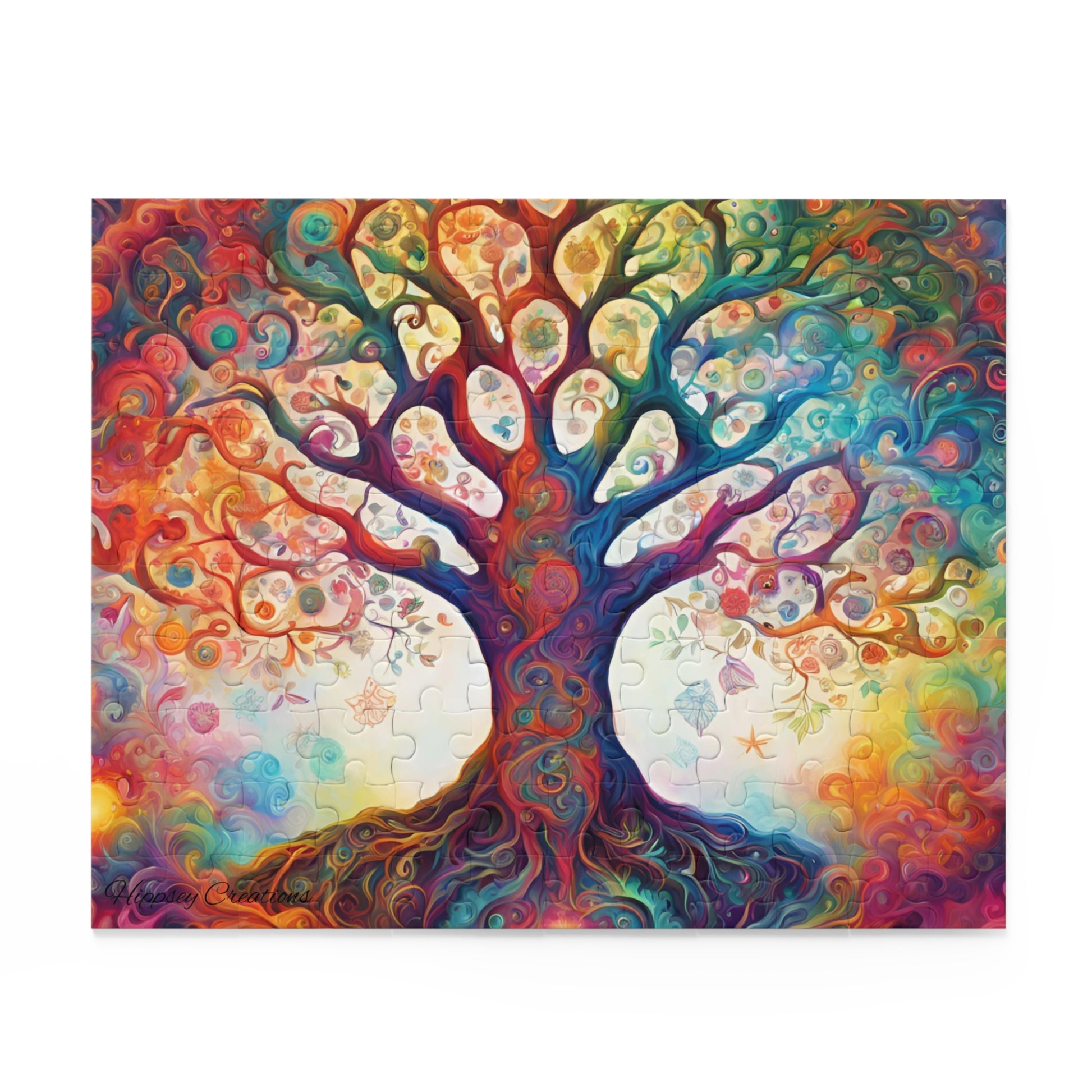 Sacred Growth Puzzle (120, 252, 500-Piece) - Hippsey Creations