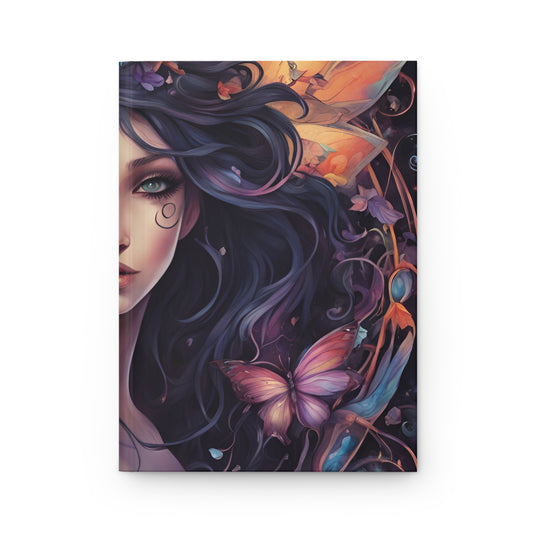 Enchanted Forest Whispers Hardcover Journal - Hippsey Creations