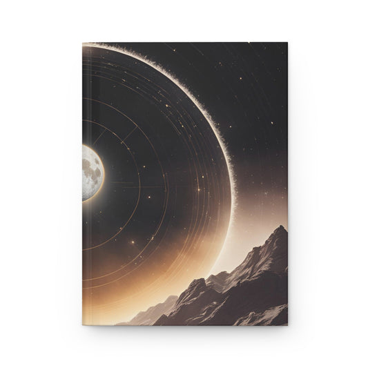 Ecliptic Expressions Hardcover Journal - Hippsey Creations