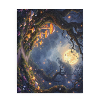 Enchanted Mushroom Puzzle | 120-500 Pieces | Hippsey Creations