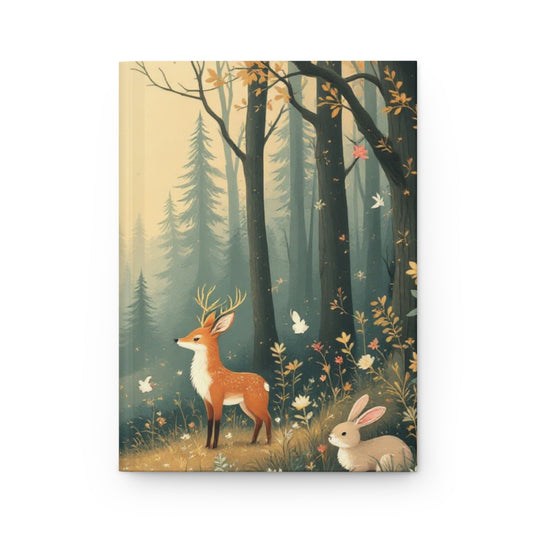 Mystic Woodland Dreams Hardcover Journal | 5x8 150 Pages | Hippsey Creations
