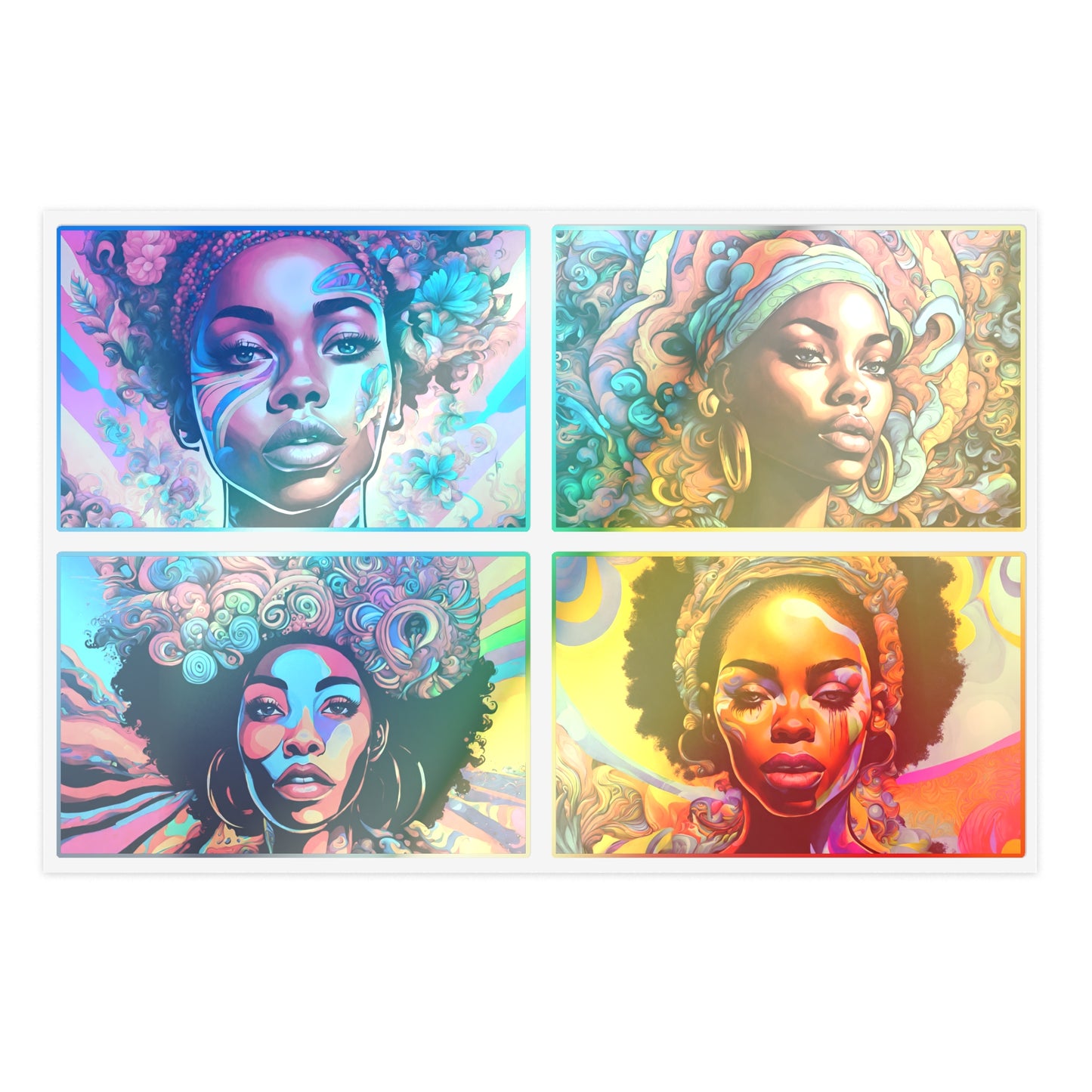 Vibrant Visions V1 Sticker Sheet | Decorative Decal | Hippsey Creations