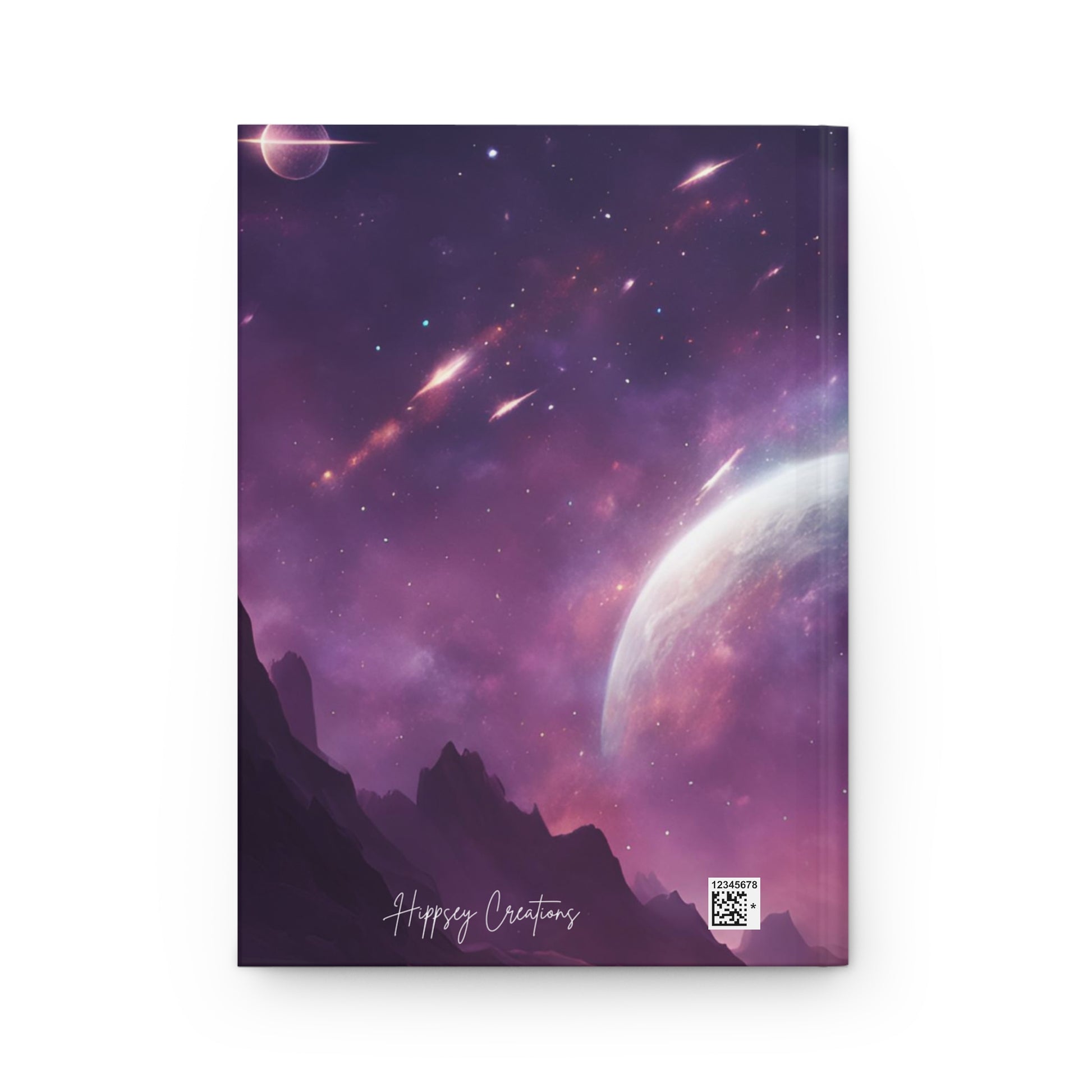 Starlit Reflections Hardcover Journal - Hippsey Creations