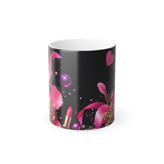 Glam Life Color-Changing Mug | Beauty Magic Reveal | Hippsey Creations