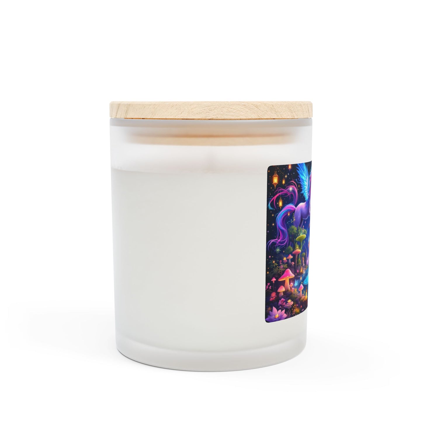 Unicorn Grove Soy Candle | 11oz Frosted Glass | Hippsey Creations