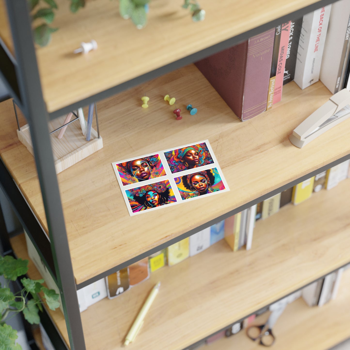 Vibrant Visions V1 Sticker Sheet | Decorative Decal | Hippsey Creations