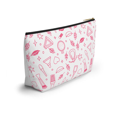 Pink Glam Studio Ask Me About My Lashes Pouch | T-Bottom | Hippsey Creations