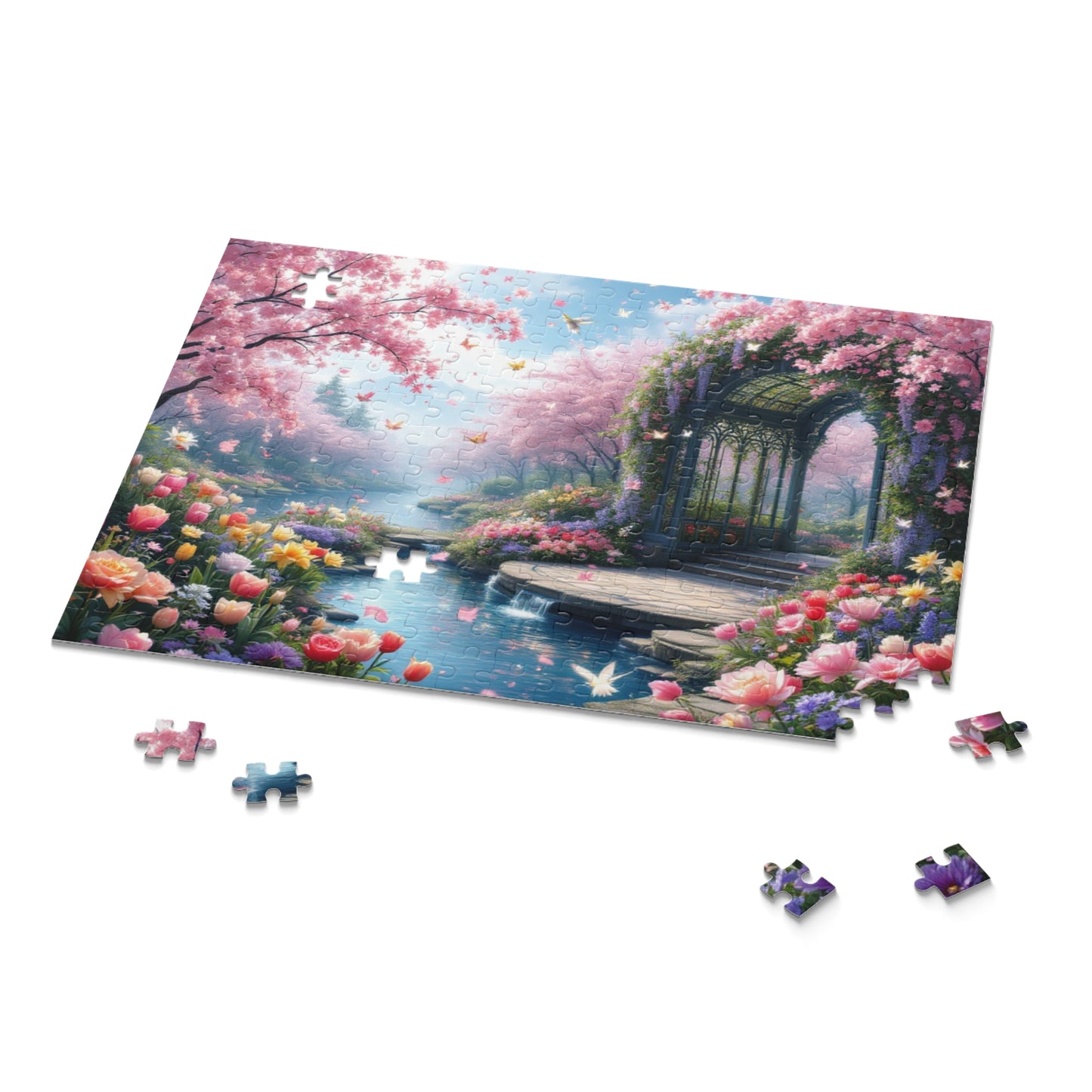 Spring Blossom Puzzle | 120-500 Pieces | Hippsey Creations