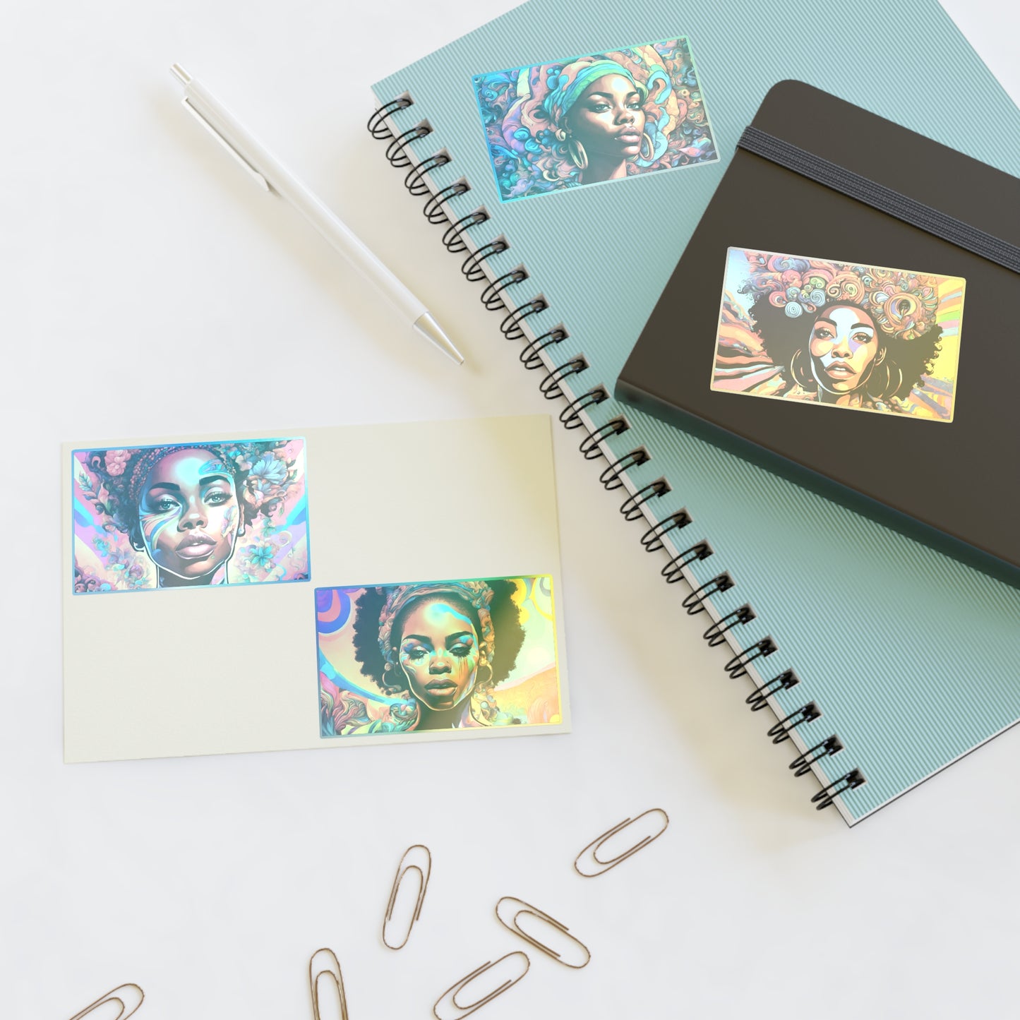 Vibrant Visions V1 Sticker Sheet | Decorative Decal | Hippsey Creations