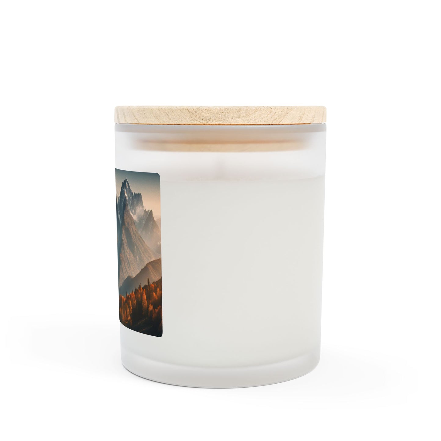 Mountain Summit Wooden Wick Candle