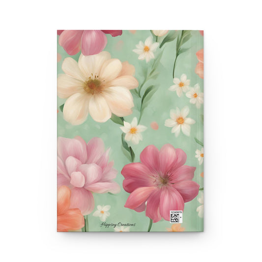 Spring Petals Hardcover Journal | 5x8 150 Pages | Hippsey Creations