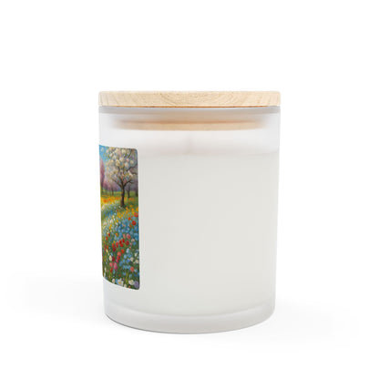Blooming Serenity Wooden Wick Candle | 11oz Coconut-Soy | Hippsey Creations