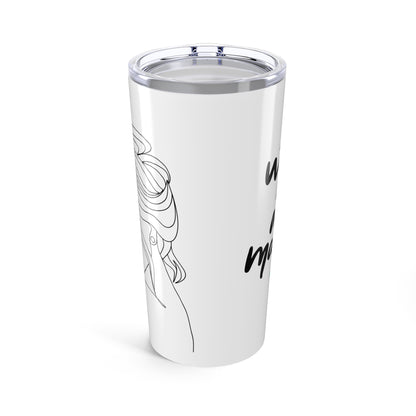 Mint Beauty Elite Wake Up and Make Up Tumbler | 20oz Stainless Steel | Hippsey Creations