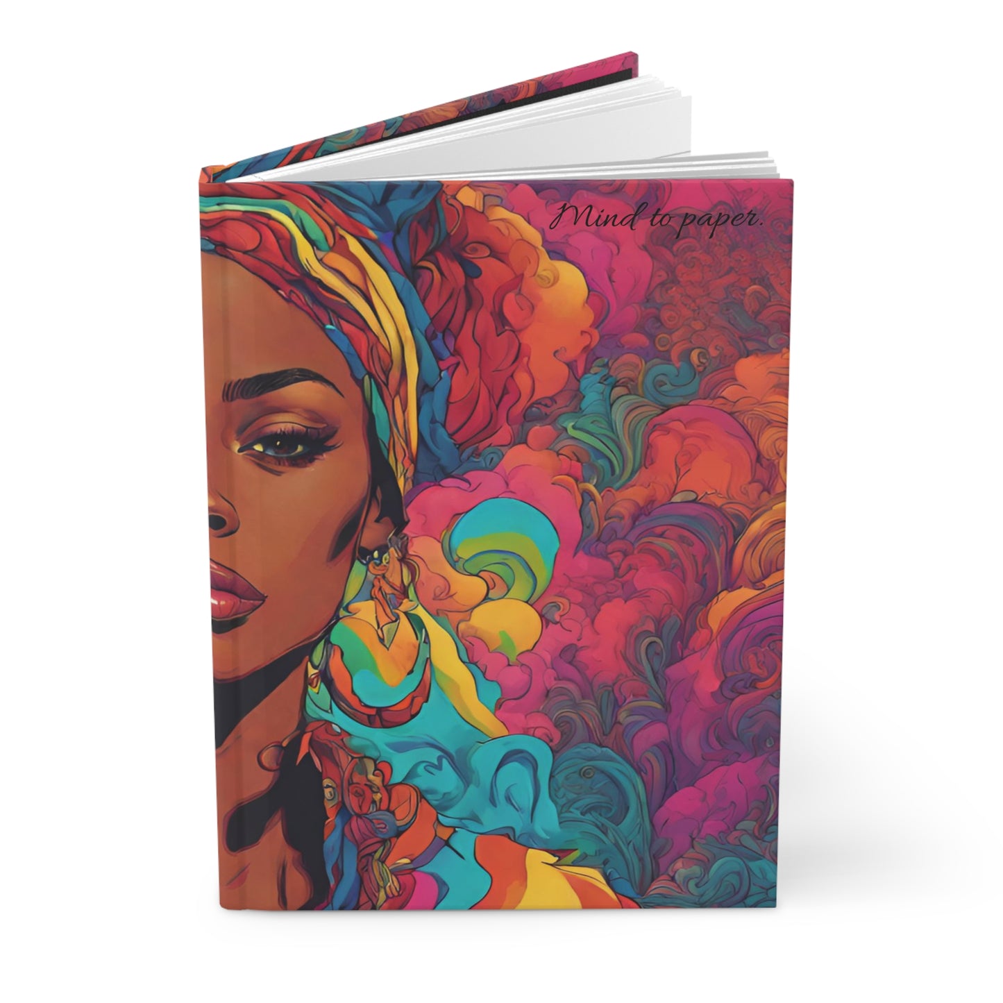 Whimsical Waves Hardcover Journal - Hippsey Creations