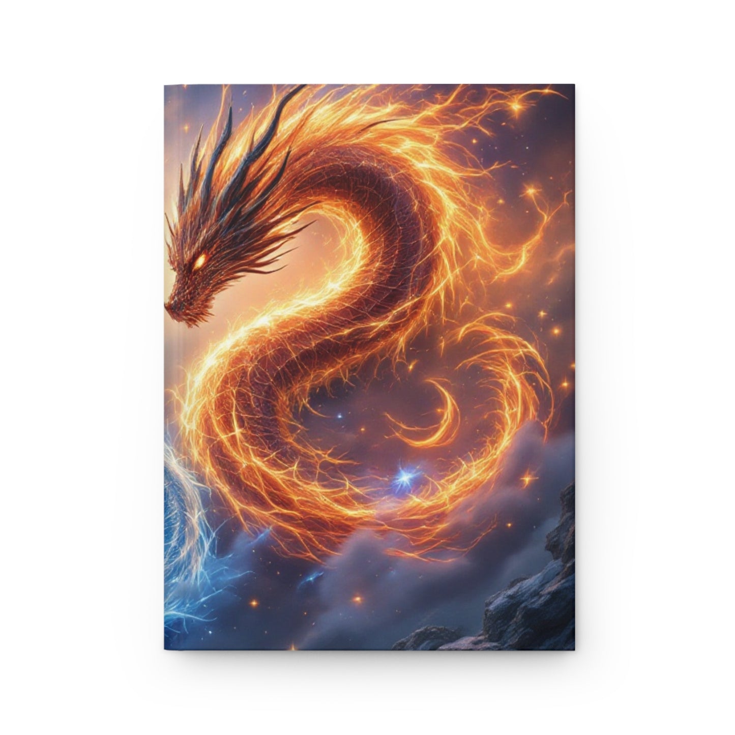 Dragon's Duality Hardcover Journal | 5x8 150 Pages | Hippsey Creations