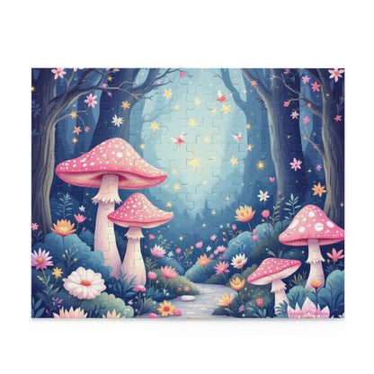 Whimsical Mushroom Puzzle | 120-500 Pieces | Hippsey Creations