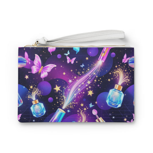 Magical Beauty Clutch Bag | Vegan Leather | Hippsey Creations