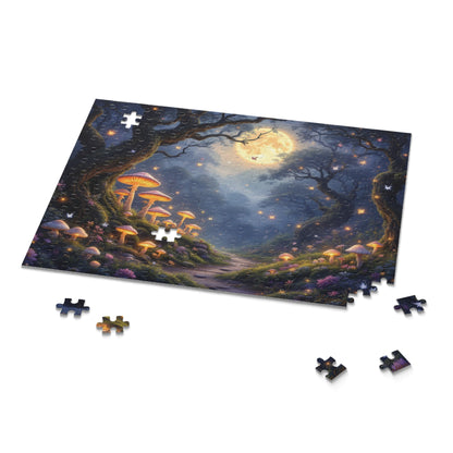 Enchanted Mushroom Puzzle | 120-500 Pieces | Hippsey Creations