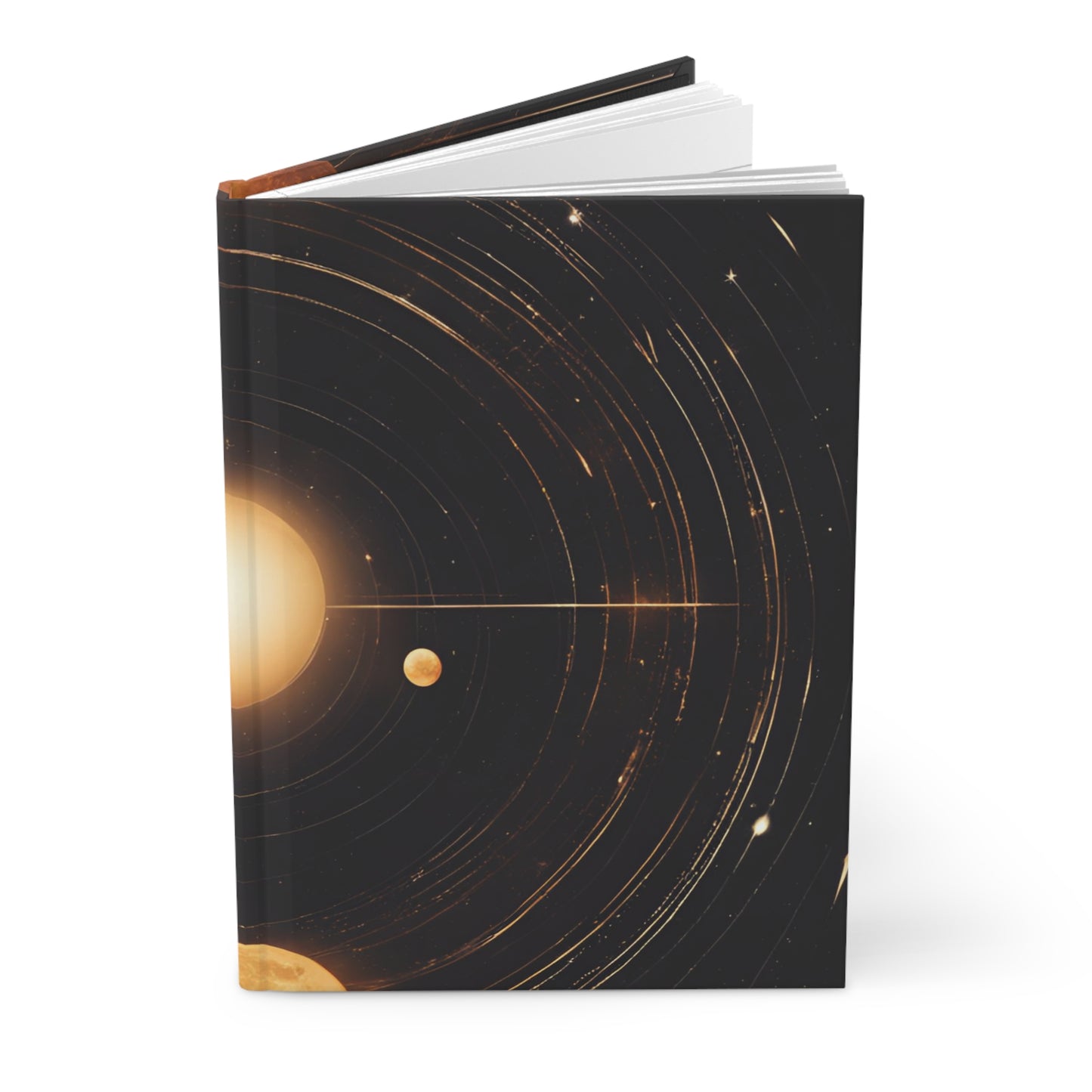 Solar Serenity Hardcover Journal - Hippsey Creations