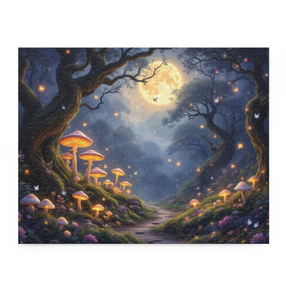 Enchanted Mushroom Puzzle | 120-500 Pieces | Hippsey Creations