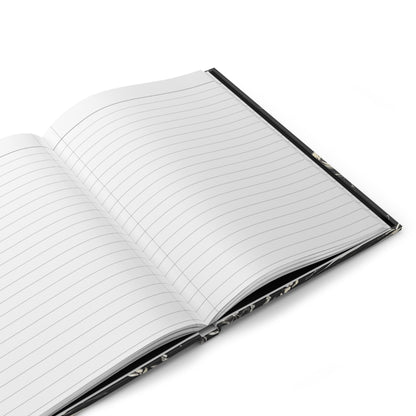 Galactic Invasion Log Hardcover Journal | 5x8 150 Pages | Hippsey Creations