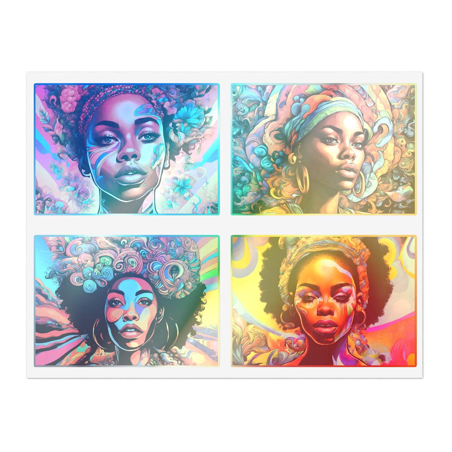 Vibrant Visions V1 Sticker Sheet | Decorative Decal | Hippsey Creations