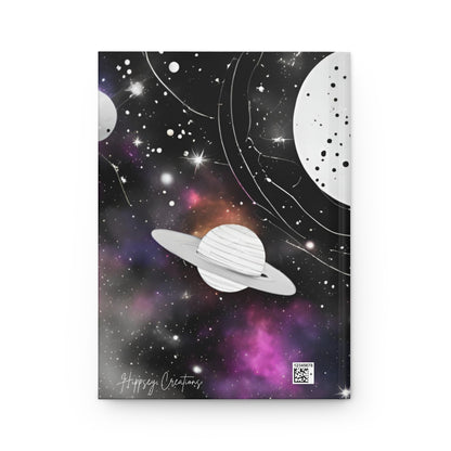 Cosmic Chronicles Hardcover Journal | 5x8 150 Pages | Hippsey Creationset-Themed Design