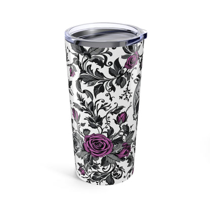 Beautiful Mortality Tumbler | 20oz Gothic Elegance | Hippsey Creations