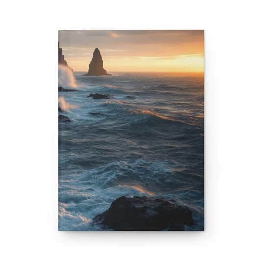 Coastal Cliffs Hardcover Journal | 5x8 150 Pages | Hippsey Creations