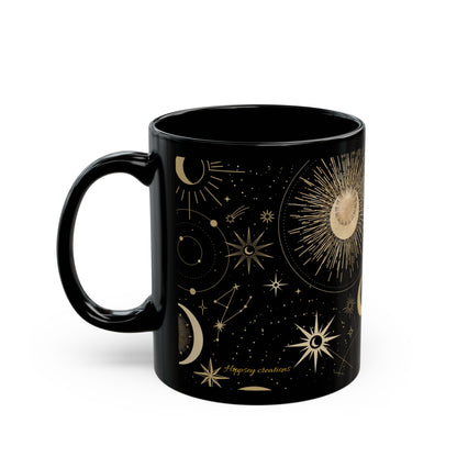 Celestial Dreams Ceramic Mug | 11oz & 15oz | Hippsey Creations