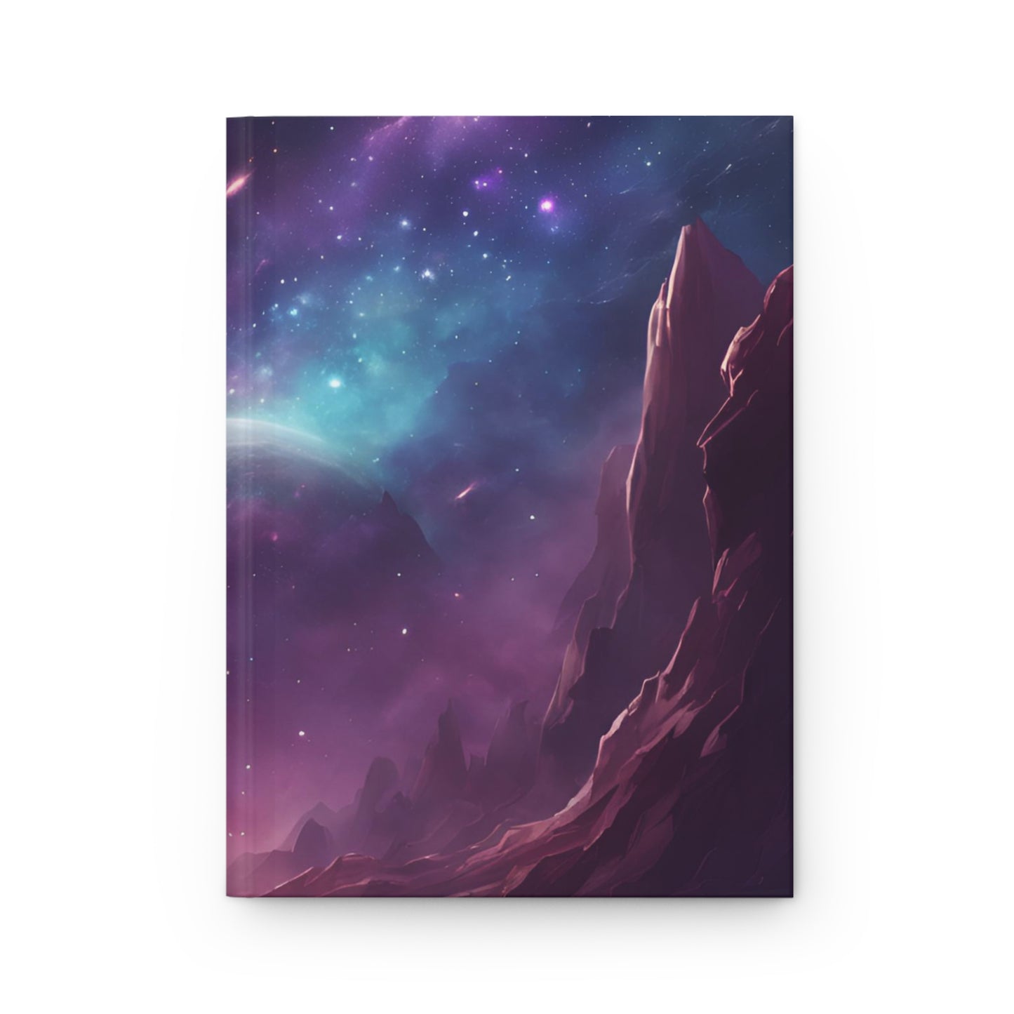 Starlit Reflections Hardcover Journal - Hippsey Creations