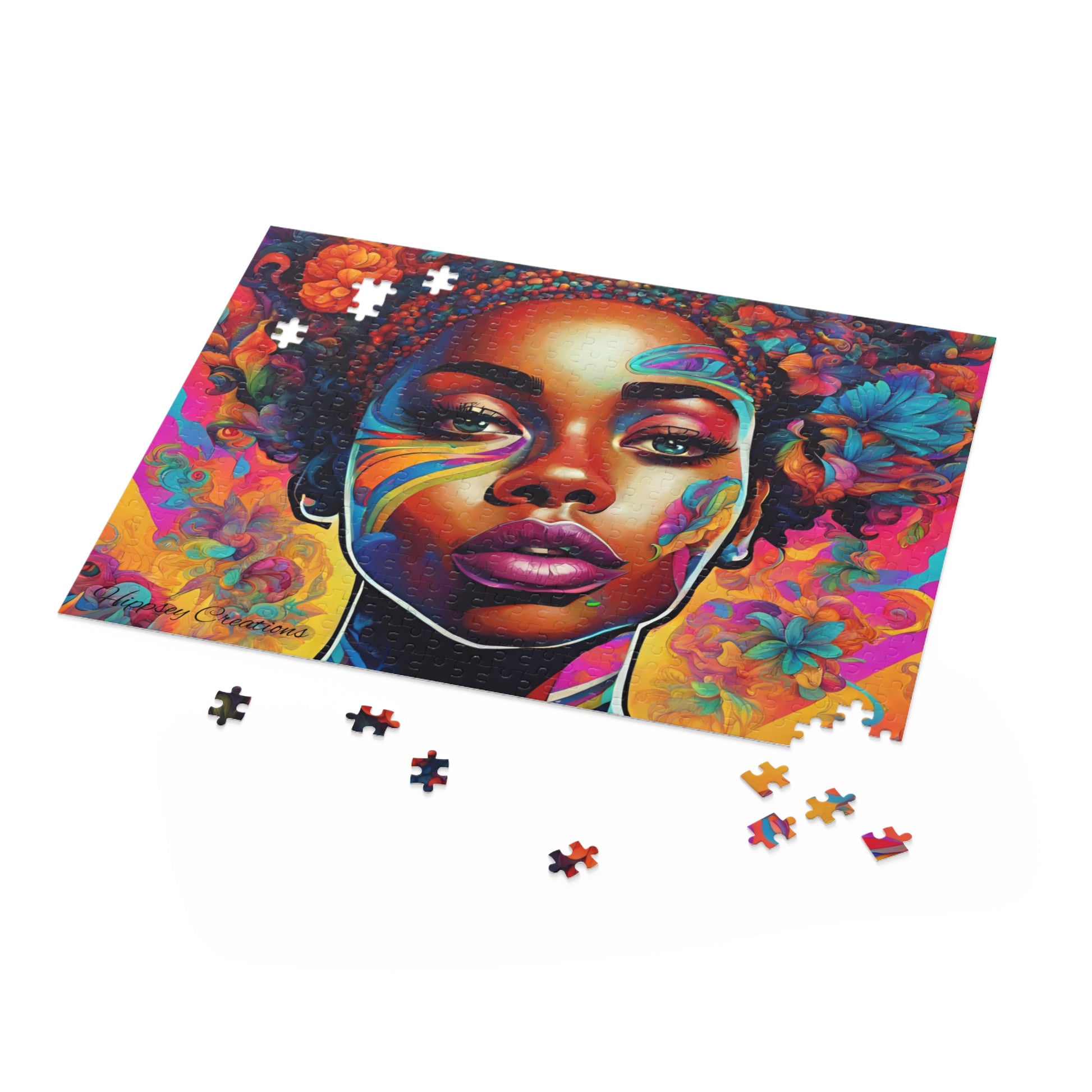 Euphoric Hues Puzzle (120, 252, 500-Piece) - Hippsey Creations