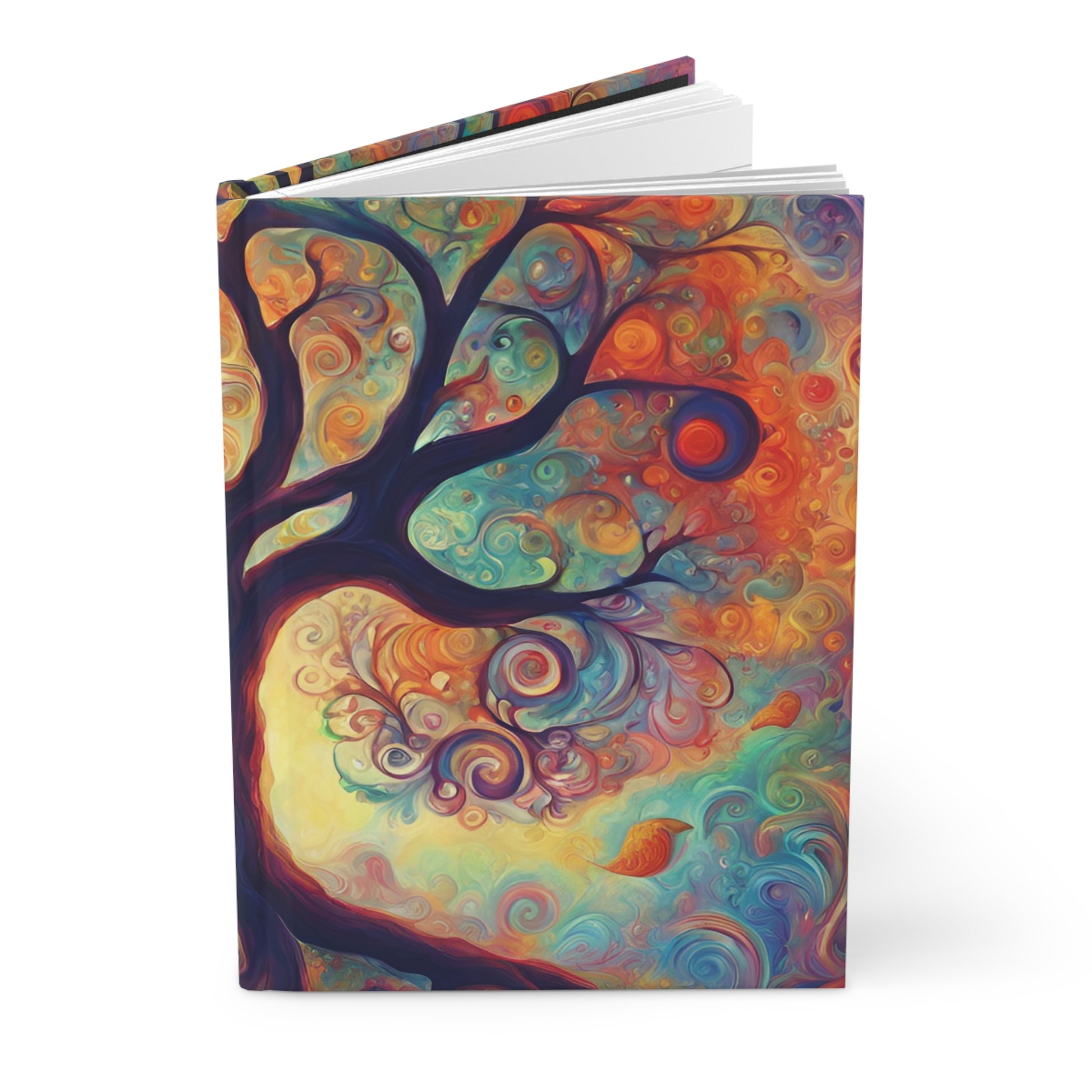 Life's Canopy: Colorful Hardcover Journal - Hippsey Creations