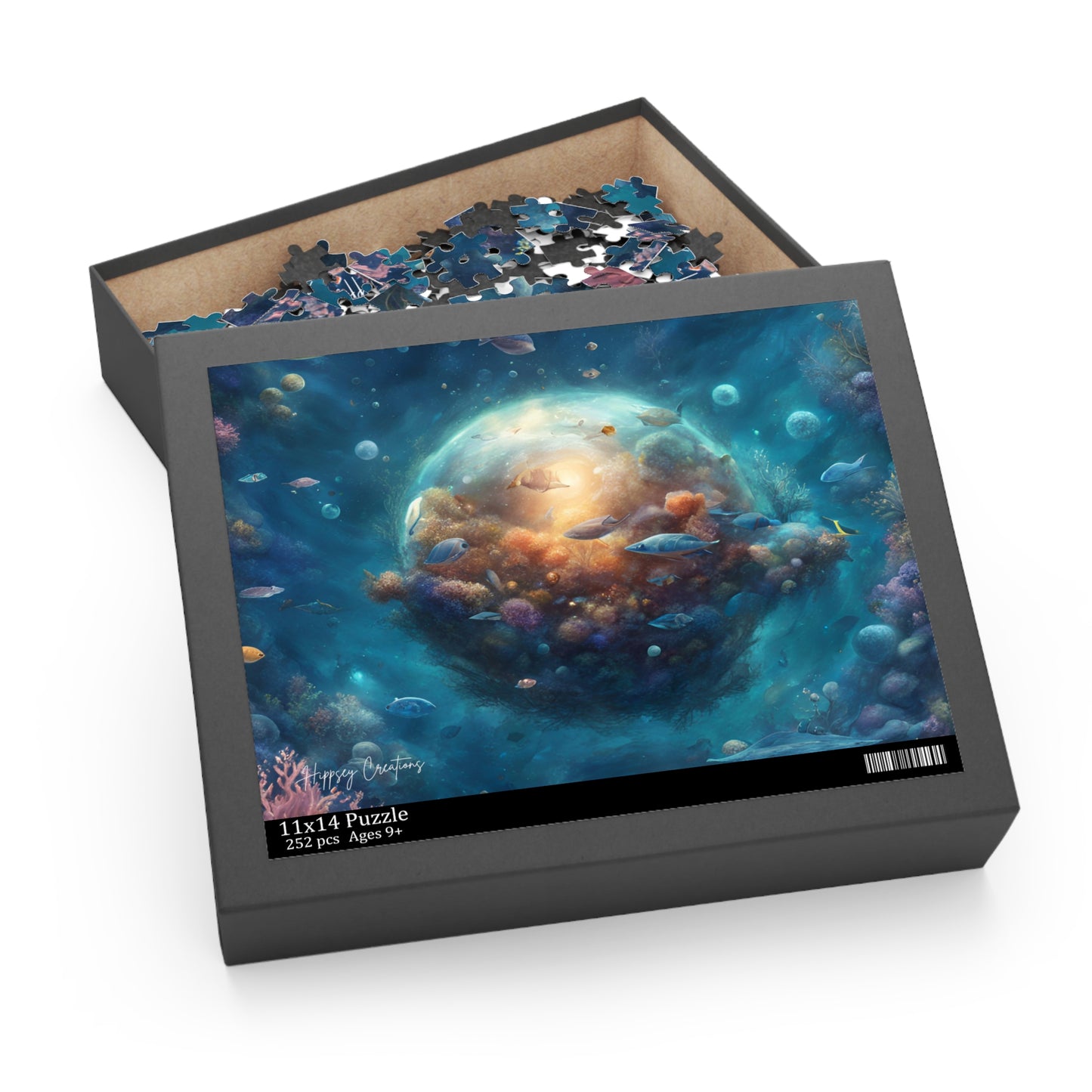 Marine Mysteries Puzzle | 120-500 Pieces | Hippsey Creations