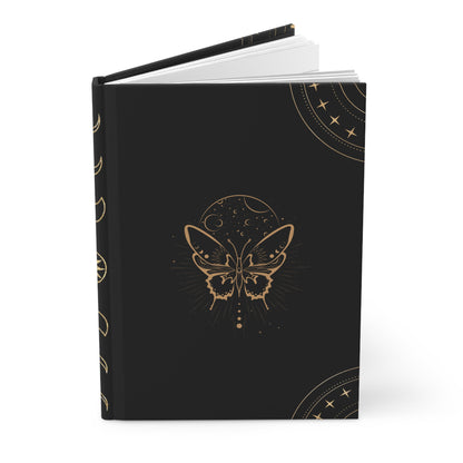Ethereal Butterfly Hardcover Journal | 5x8 150 Pages | Hippsey Creations