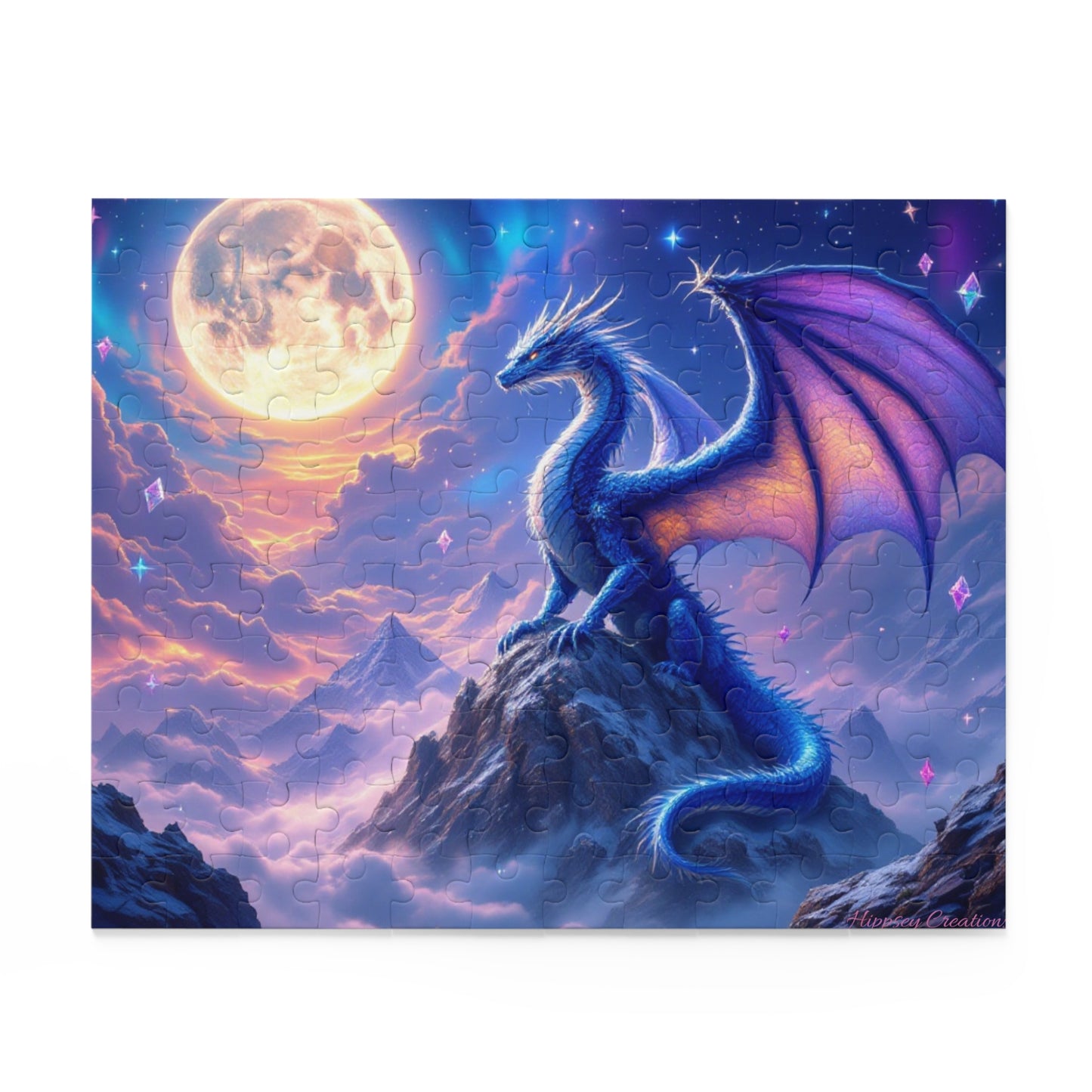 Mystical Dragon Puzzle | 120-500 Pieces | Hippsey Creations