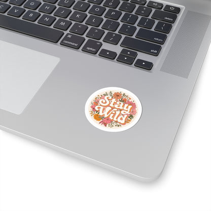 Stay Wild Sticker | Kiss-Cut Design | Hippsey Creations