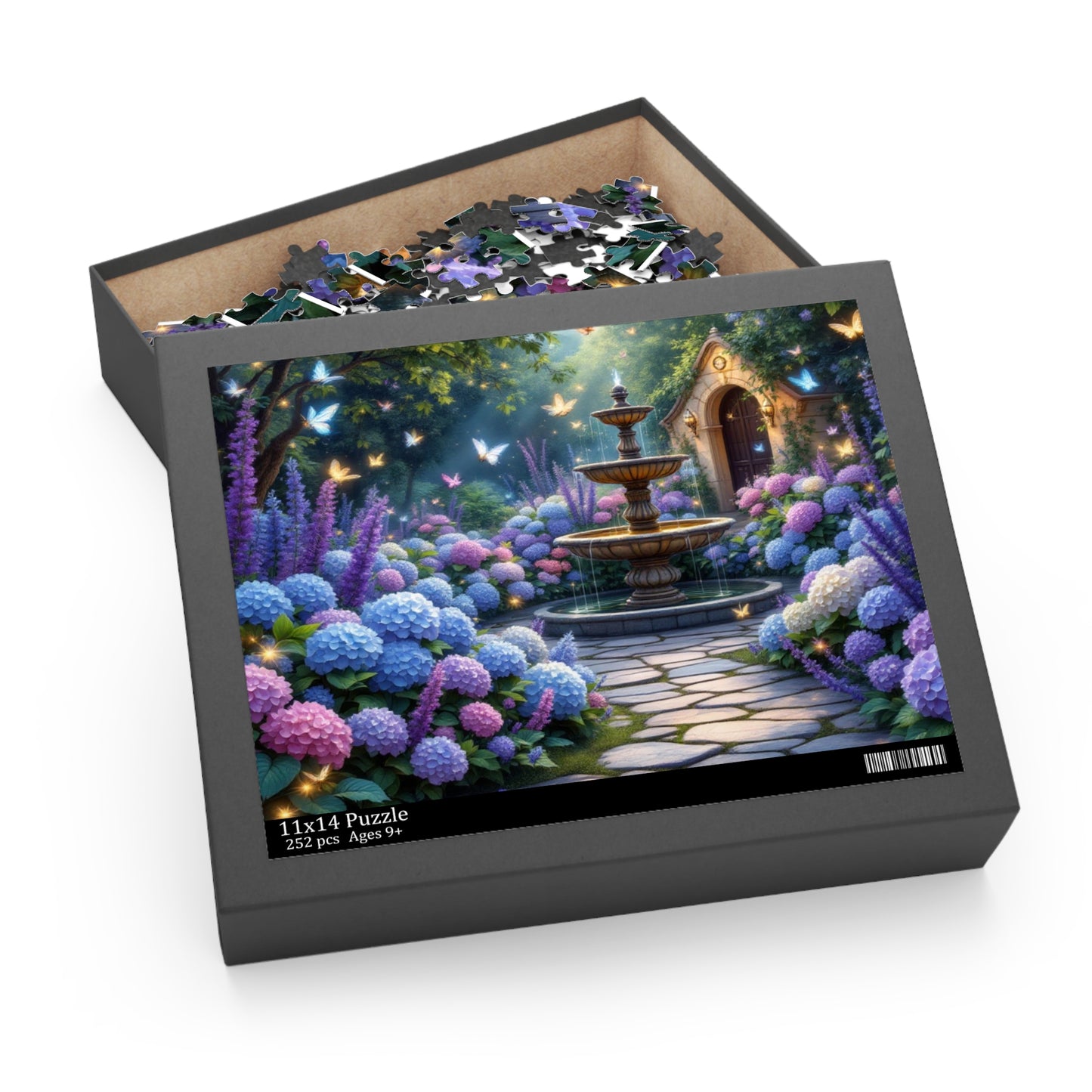 Enchanting Flower Garden Puzzle | 120-500 Pieces | Hippsey Creations