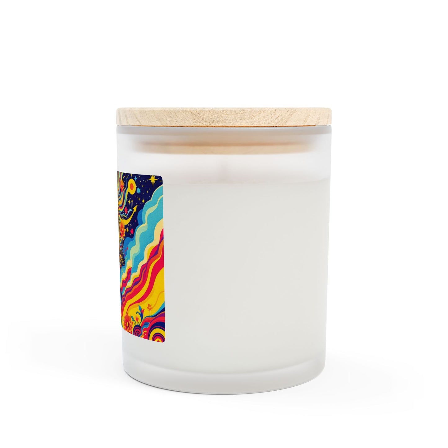 Free Spirit Wooden Wick Candle | 11oz Coconut-Soy | Hippsey Creations