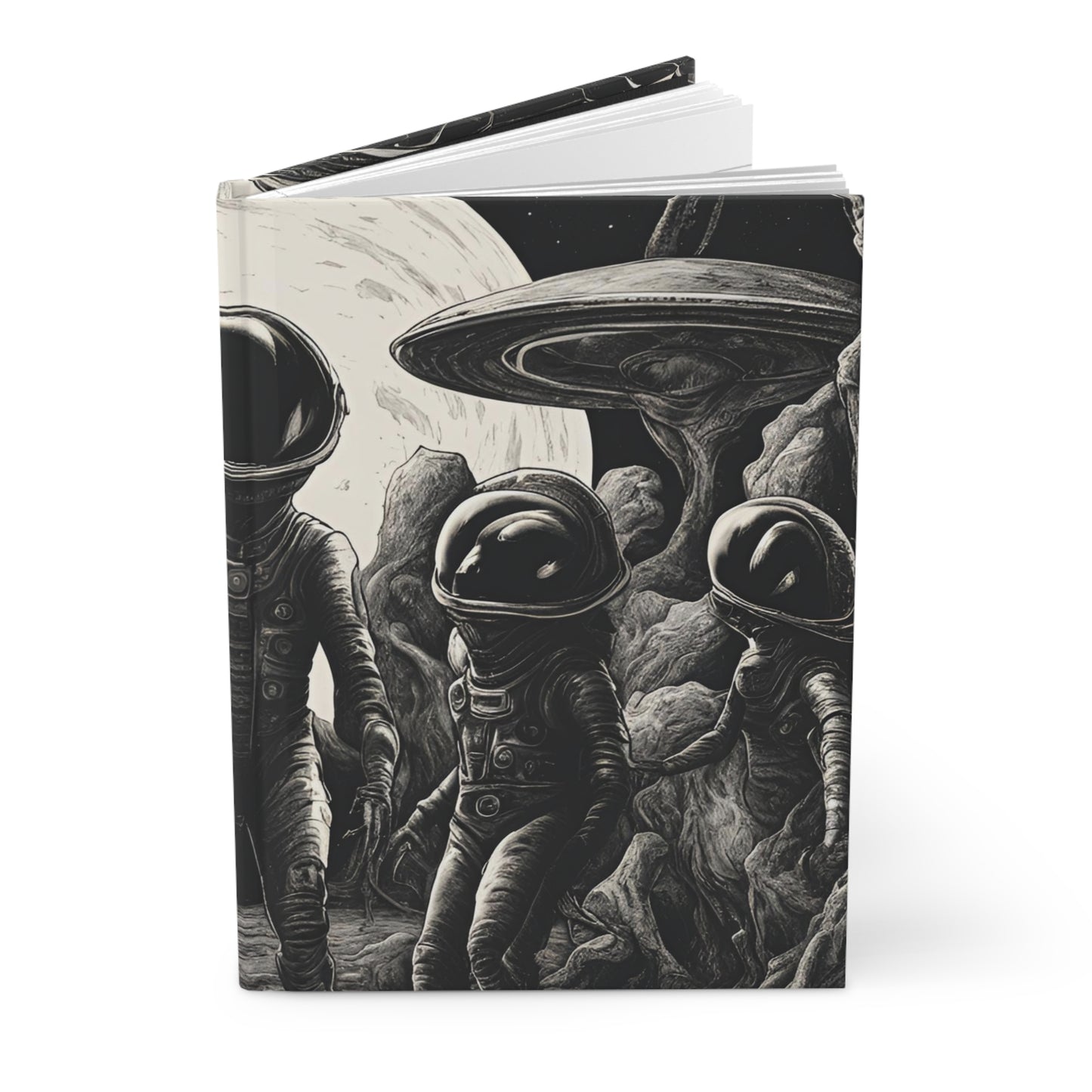 Extraterrestrial Odyssey Hardcover Journal