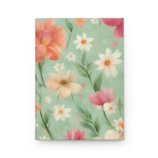 Spring Petals Hardcover Journal | 5x8 150 Pages | Hippsey Creations