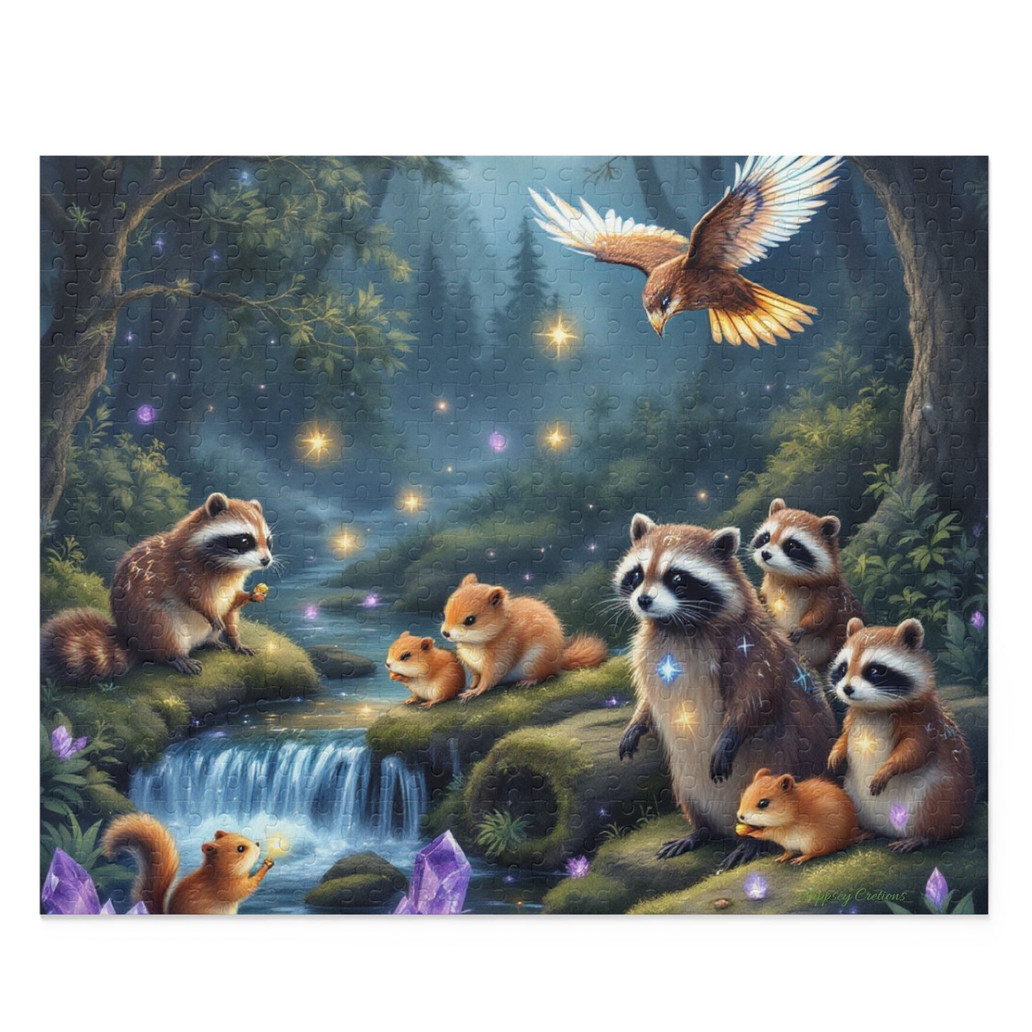 Forest Animal Puzzle | 120-500 Pieces | Hippsey Creations