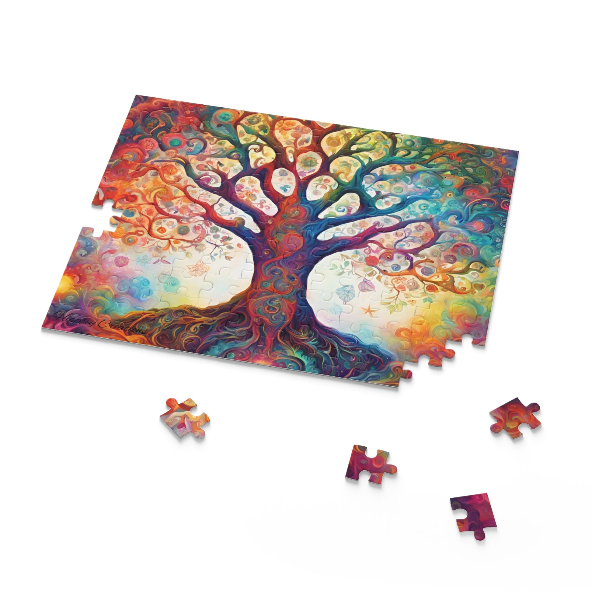 Sacred Growth Puzzle (120, 252, 500-Piece) - Hippsey Creations