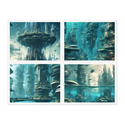 Underwater Wonders (city) Sticker Sheets